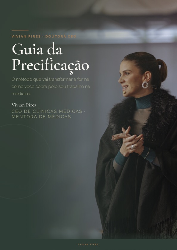 Capa do Guia da Precificação · Vivian Pires